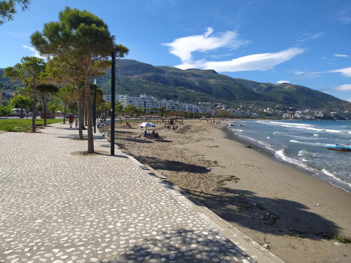 Lungomare Beach Apartments Vlorë Exterior foto