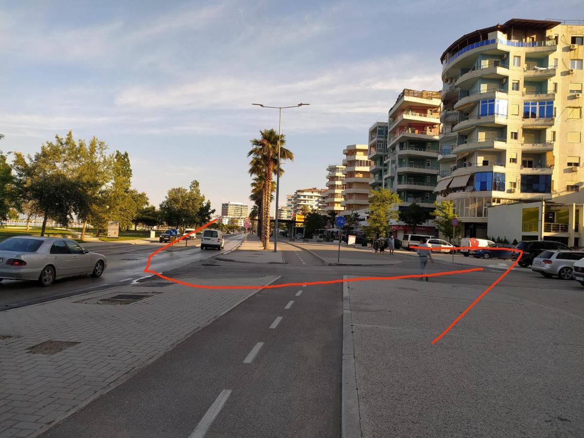 Lungomare Beach Apartments Vlorë Exterior foto